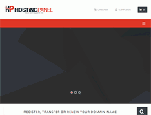 Tablet Screenshot of hostingpanel.net